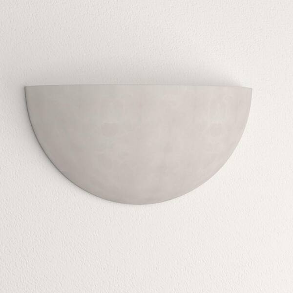 Millennium Lighting - White Alabaster Sleek and Unique Wall Sconce