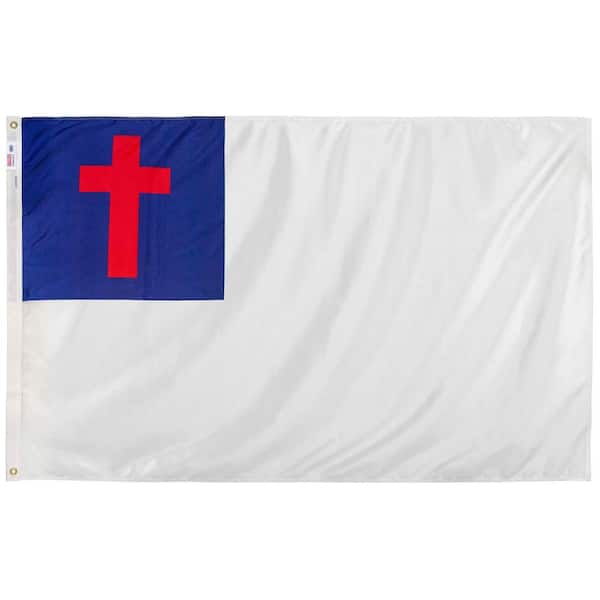 Perma-Nyl 3 ft. x 5 ft. Nylon Outdoor Religious Flag