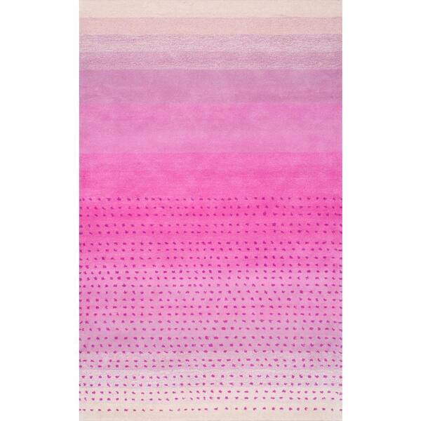 Polka Dot Kids' Bath Rug Pink - Pillowfort™