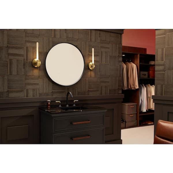 Kathryn Vitreous China Undermount Bathroom Sink in Black Black with Overflow Drain