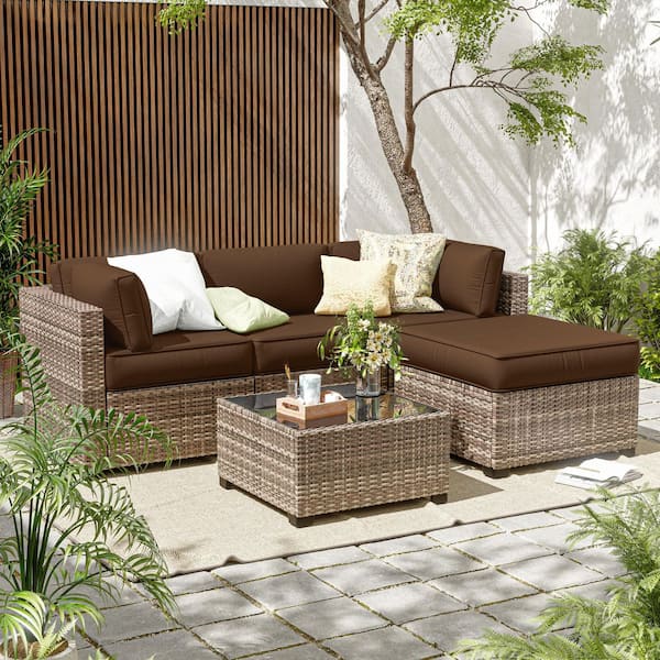 9-Piece Outdoor Patio Cushion Cover, UV and Waterproof Replacement