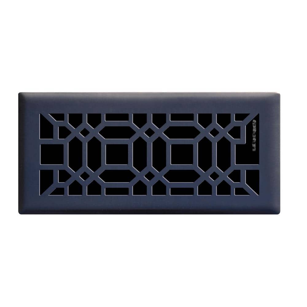 Oriental 4 in. x 10 in. Steel Floor Register, Matte Black price history on PriceWatchPro