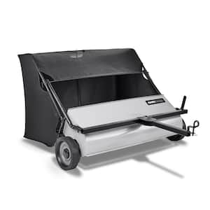 46 in. 24 cu. ft. Tow Behind Lawn Sweeper