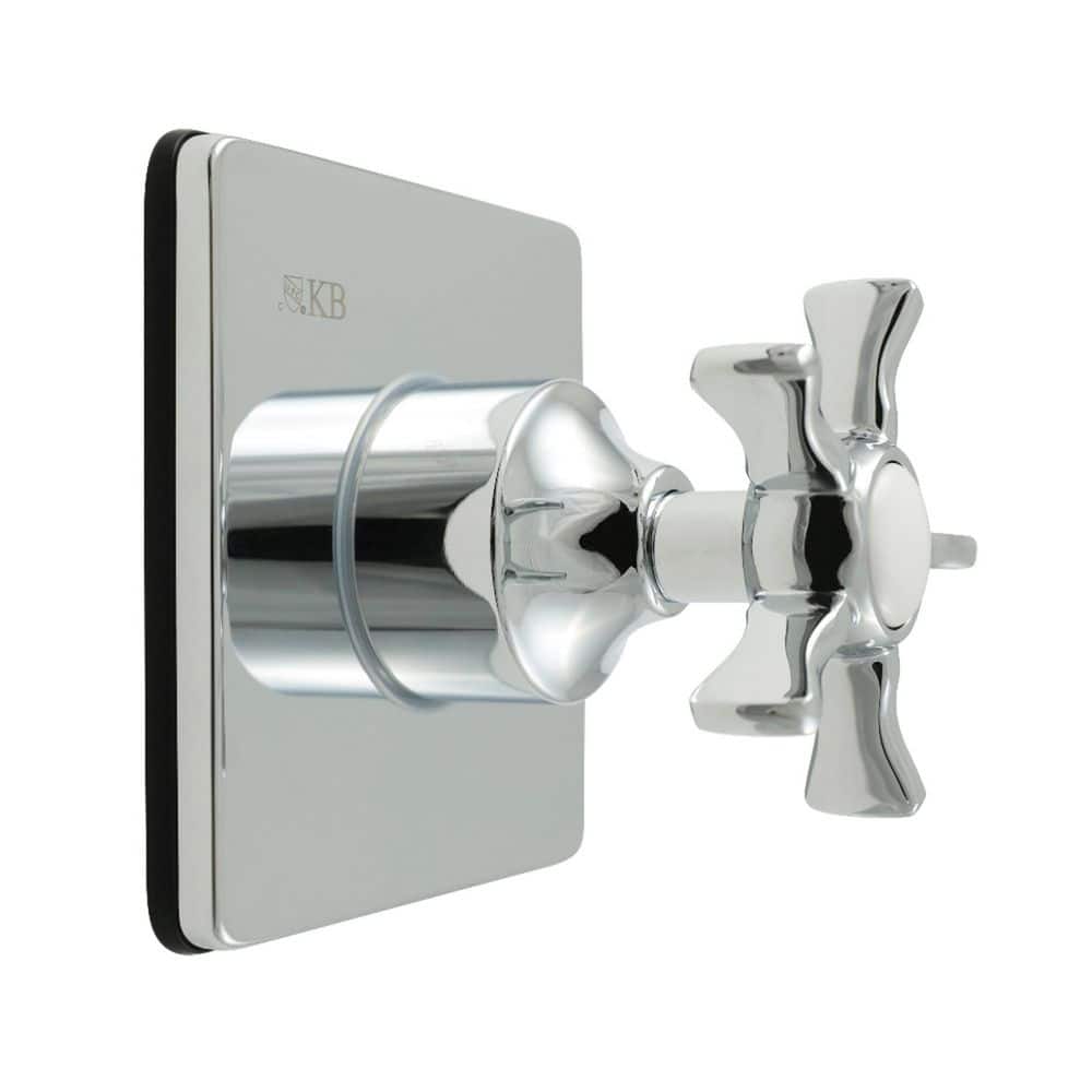 Hamilton 1/2 in. Single-Handle 1-Hole Wall Mount 3-Way Diverter Valve with Trim Kit in Polished Chrome price history on PriceWatchPro