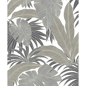 Pavestone Laguna Leaf Vinyl Peel and Stick Wallpaper Roll (Covers 31.35 sq. ft.)