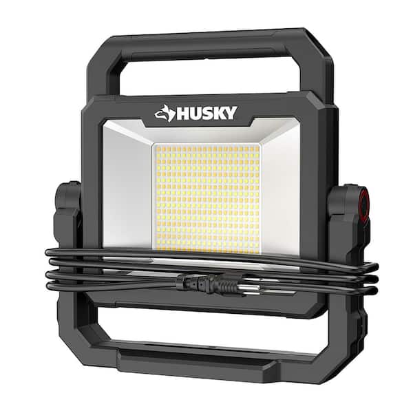 Husky 12000 Lumen LED Portable Corded Work Light K40569 - The Home