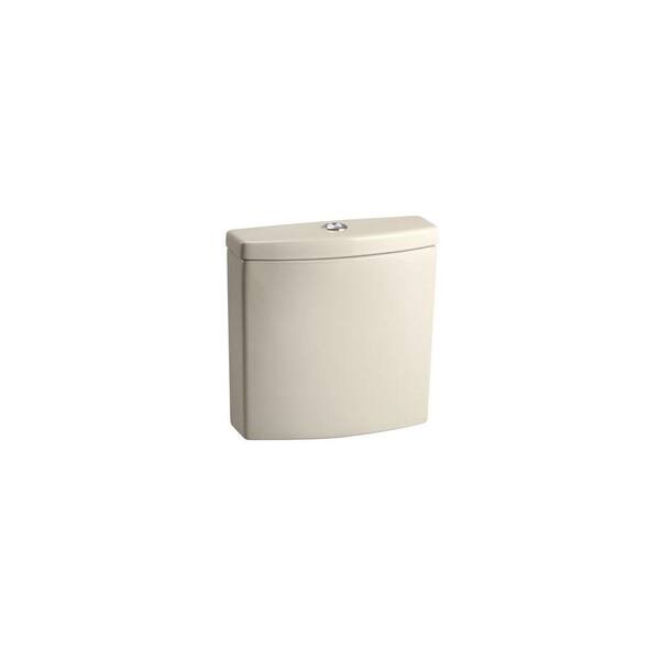KOHLER Escale 1.6 GPF Dual Flush Toilet Tank Only in Almond