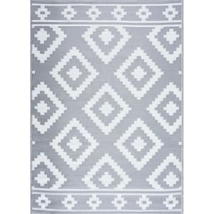 Trava Home Outdoor Rug - Reversible Modern Design, 6x9 Mango