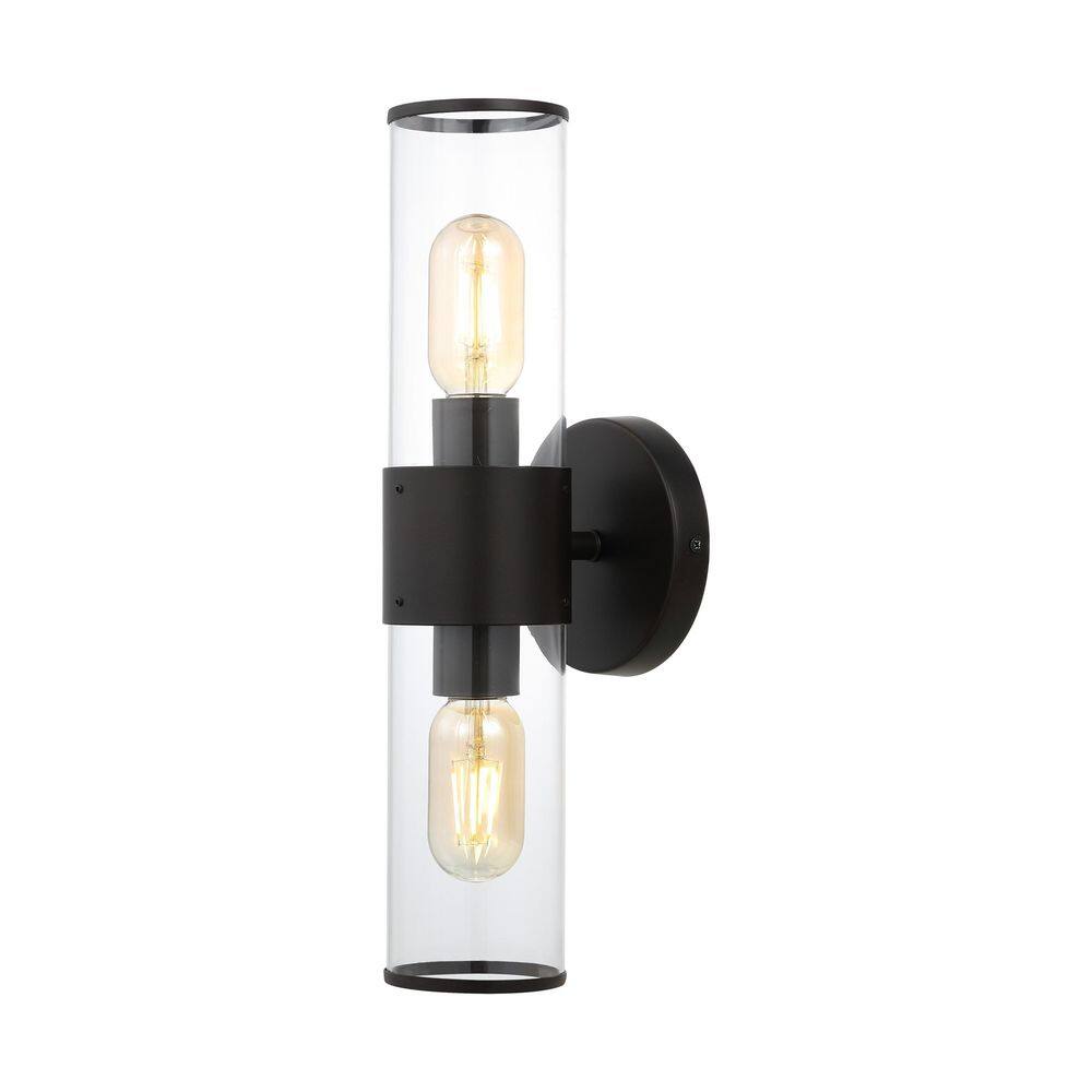 Quinn 15.5" Oil Rubbed Bronze LED Wall Sconce