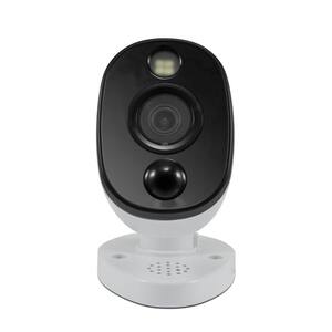 Wired 4K Bullet Standard Security Camera with Sensor Warning Light
