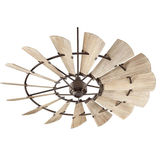 Windmill 72 in. Indoor Oiled Bronze Ceiling Fan with Wall Control