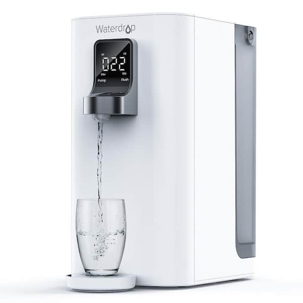 Waterdrop K19 4-Stage Countertop Reverse Osmosis Water Filter System with 170 oz. High-Capacity Tank, No Installation Required