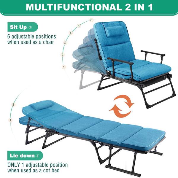 portable folding sleeping chair