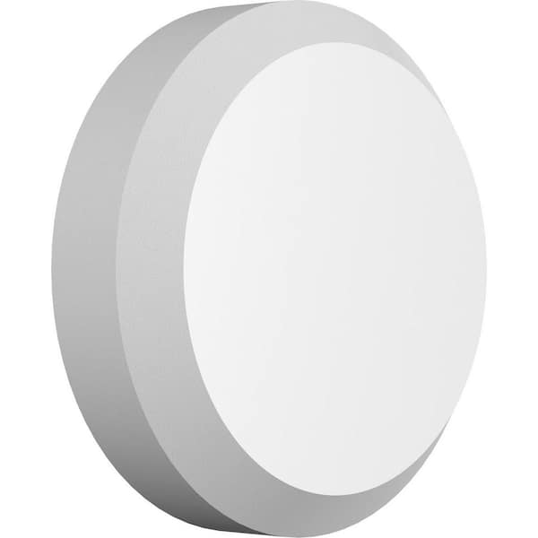 Ekena Millwork 3 in. W x 3 in. H x-3/4 in. P Standard Grayson Rosette with Beveled Edge (4-Pack)