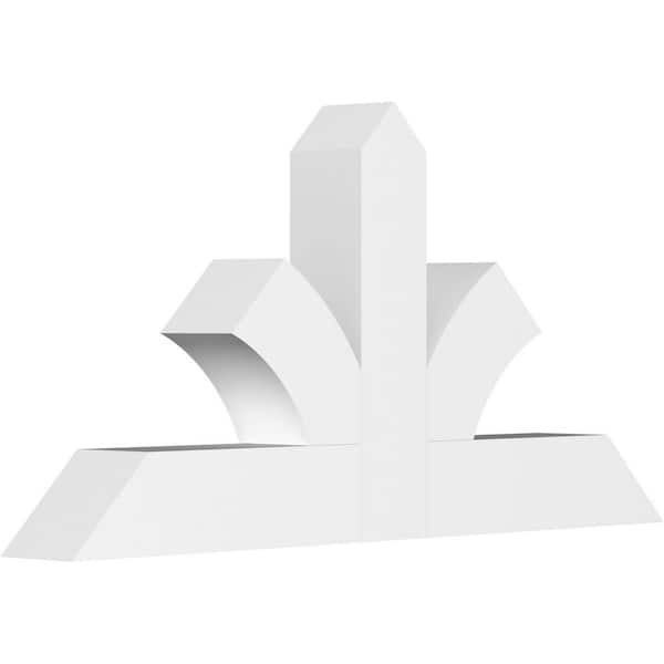 Ekena Millwork Richland 36 in. W x 18 in. H x 4 in. D Signature Polyurethane Bracket