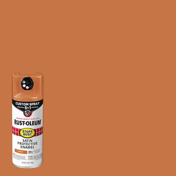 12 oz. Custom Spray 5-in-1 Satin Turmeric Spray Paint (Case of 6)