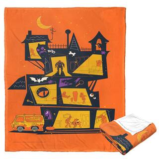 SCOOBY DOO! Coperta Morbida In Microfibra 152x127 Cm - Silky Touch, Leggera E Resistente, Ideale Per Regalo E Collezione