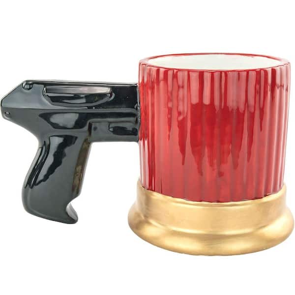 Fairly Odd Novelties 10 oz. Red Shotgun Shell Coffee Mug