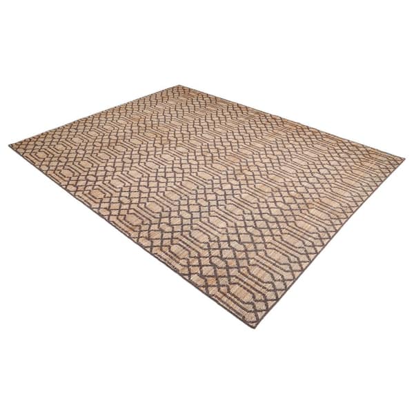 Sophie Transitional Jute Brown 5 ft. x 8 ft.Area Rug