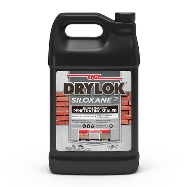 DRYLOK Siloxane 7 1 Gal. Clear Invisible Exterior Brick and Masonry Penetrating Sealer Concrete Sealer