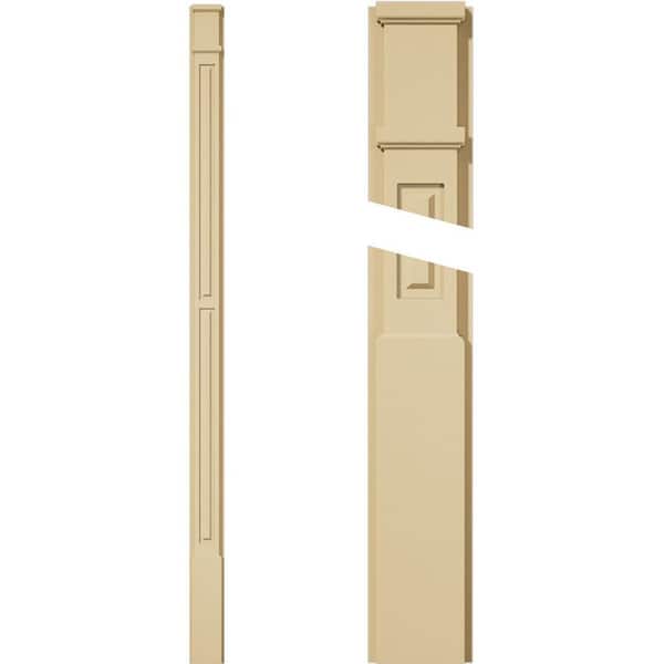 Ekena Millwork 2 in. D x 5 in. W x 96 in. L Primed Polyurethane Pilaster 1- Pack