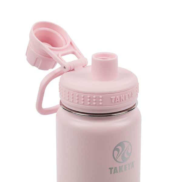 Takeya® Actives Straw Lid Stainless Steel Bottle, 18oz.