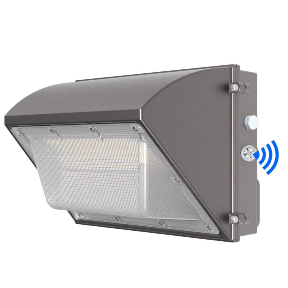 1000-Watt Equivalent Bronze 18000-Lumens Integrated LED Wall Pack Light, 5000K Daylight for Warehouses Factories House price history on PriceWatchPro