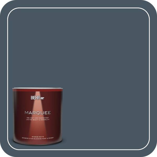 BEHR MARQUEE 1 qt. #T13-13 Flapper Dance Matte Interior Paint & Primer