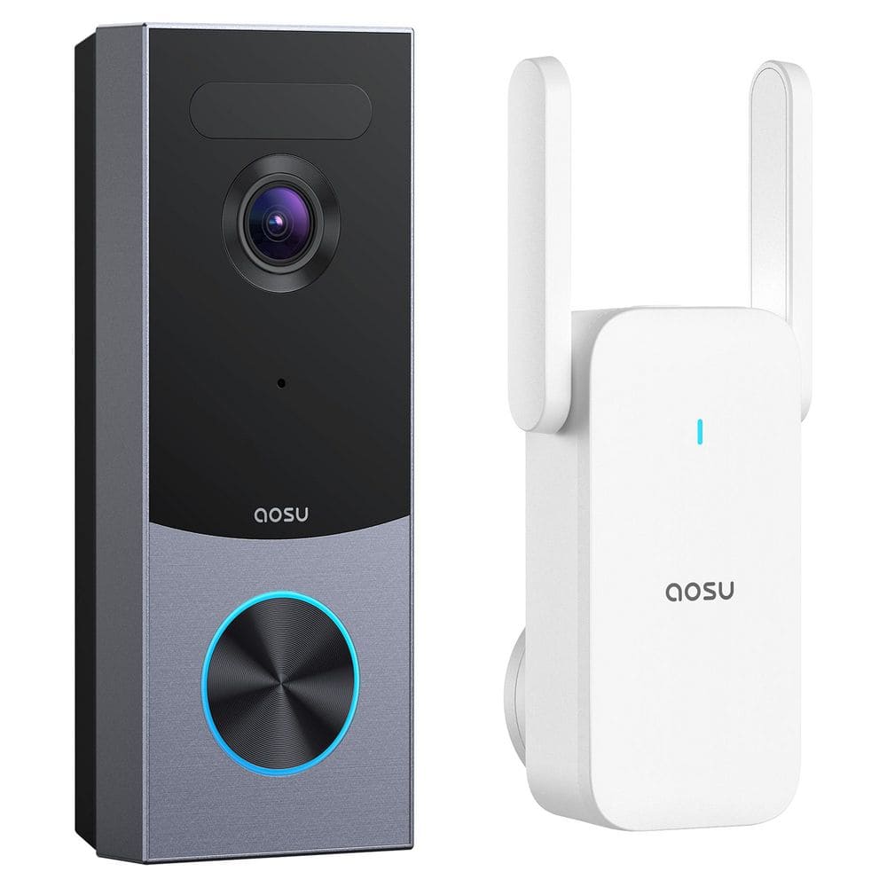 R1 Ultra Wireless Plug-in 3K 5.0-MP UHD Video Doorbell Camera With Chime price history on PriceWatchPro