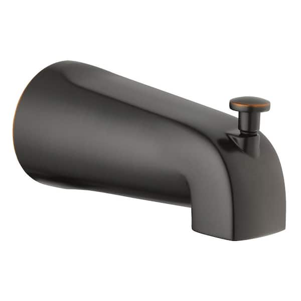 Design House Slip-On Tub Diverter Spout in Oil Rubbed Bronze