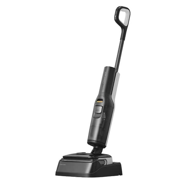 F25Ace, Cordless Hard Floor Cleaner, Wet-Dry, Auto Soap Dispenser, Navigation, and Self-Cleaning Technology In Black