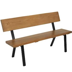 European Chestnut Wood Patio Bench