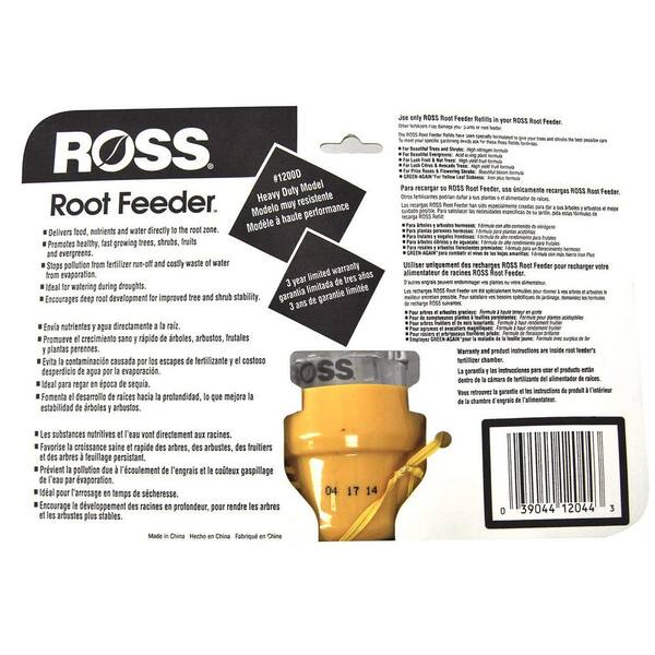 Ross root feeder fertilizer fruit tree