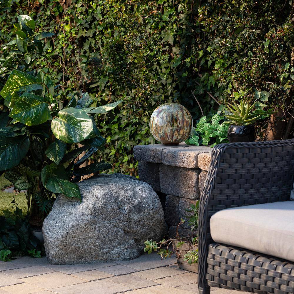 Multi-Color Ceramic Glazed 10" Garden Gazing Globe