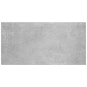 Melange Italian Porcelain Floor and Wall Tile Cool-Gray 12 x 24 in. (16 sq. ft.)