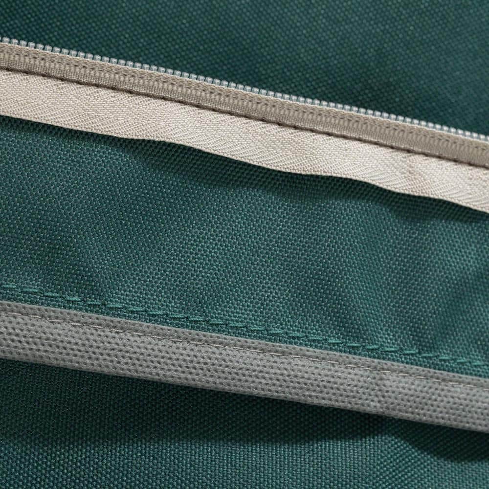 Mallard Green Polyester Outdoor Bench Cushion Cover