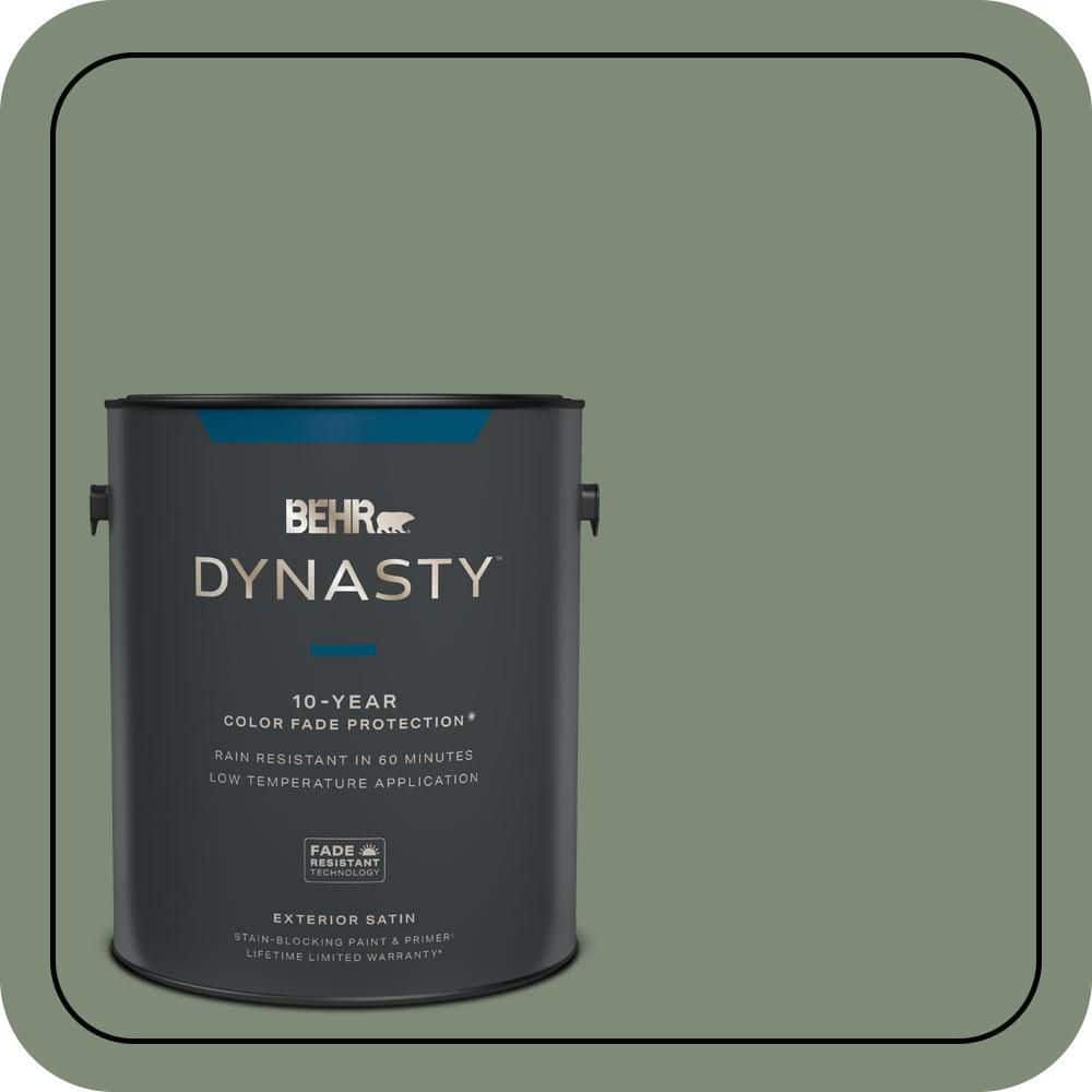 1 gal. #N400-5 Thai Basil Satin Enamel Exterior Stain-Blocking Paint & Primer price history on PriceWatchPro