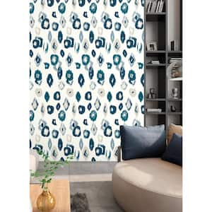 Amara White Animal Ikat Wallpaper