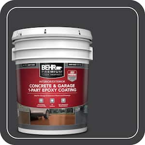 Hot-Trax Water Based Satin Concrete & Garage Floor Paint 1 gal. Light