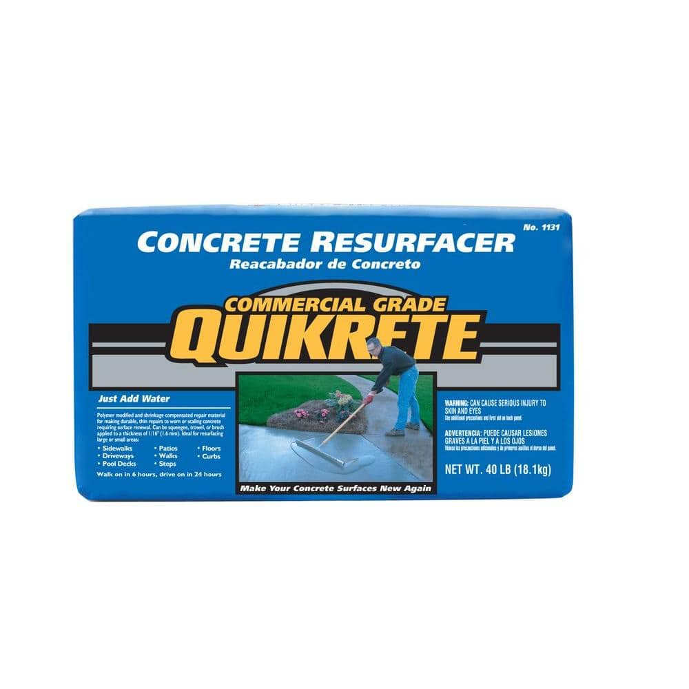 Quikrete 40 lb. Concrete Resurfacer113141 The Home Depot