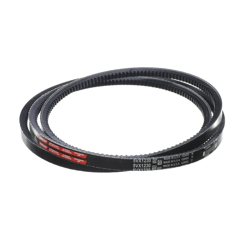 "Gates Industrial Corporation Cogged V-Belt 1/2"" Wide By 123"" Length 5VX1230" price history on PriceWatchPro