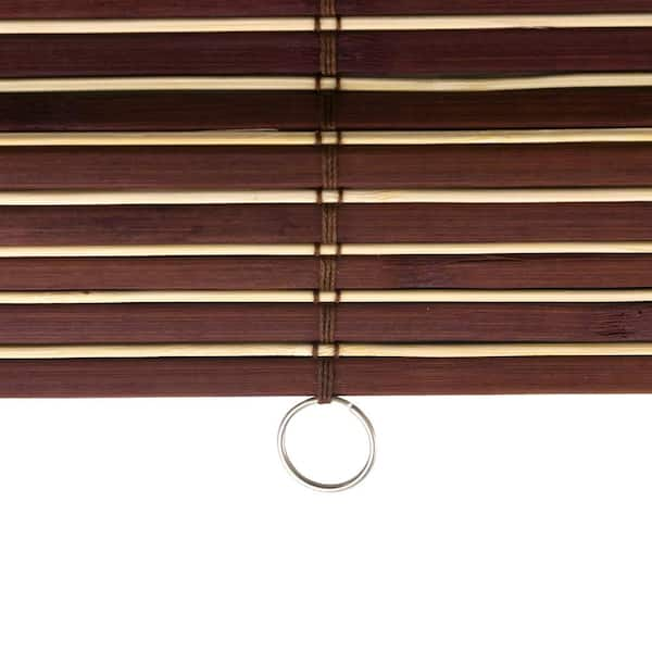 Lumi White Wood Curtain Rings Curtain with Clips (Set of 7) 138RINGWH7 -  The Home Depot