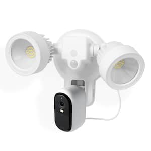 3-in-1 Floodlight, Charger & Mount for Arlo Essential 2K Outdoor Cam (2nd Gen)/XL (2nd Gen) & Essential Spotlight