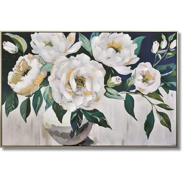 1-Piece Framed Mixed Media Nature Wall Art 31.5 in. x 47.2 in.