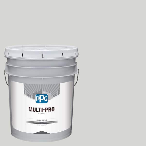 MULTI-PRO 5 gal. PPG1010-2 Fog Semi-Gloss Interior Paint
