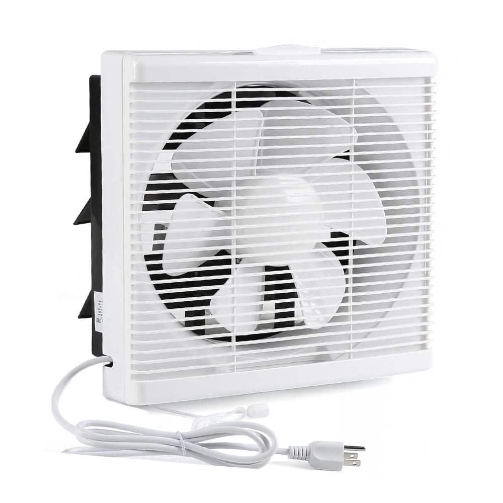 460 CFM White Electric Power Gable Mount Exhaust Fan 460 CFM White Electric Power Gable Mount Exhaust Fan