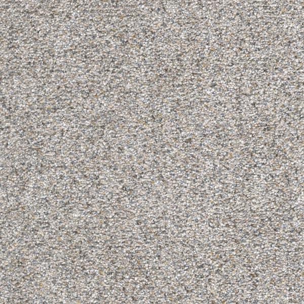 Home Decorators Collection Port Abigail II  - Gulf - Beige 60 oz. SD Polyester Texture Installed Carpet