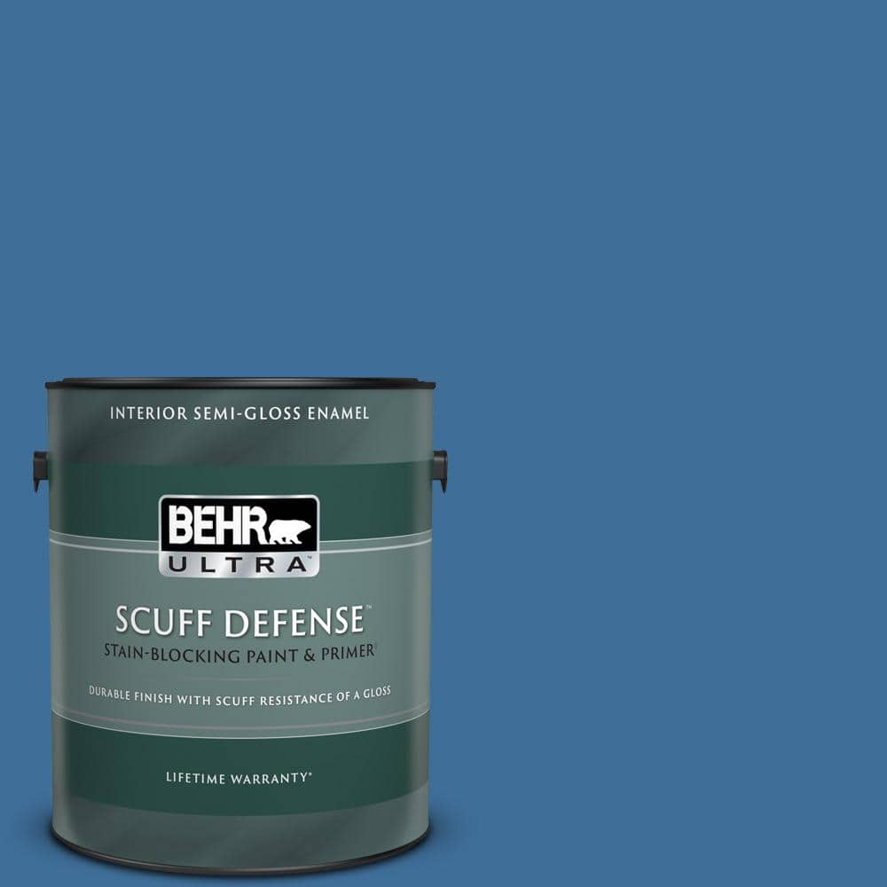 BEHR ULTRA 1 gal. #M520-6 National Anthem Extra Durable Semi-Gloss Enamel  Interior Paint & Primer 375301 - The Home Depot