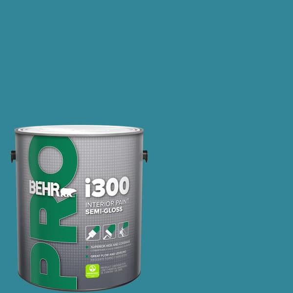 BEHR PRO 1 gal. #M470-6 Precious Stone Semi-Gloss Interior Paint