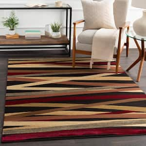 Mark&Day Area Rugs, 2x3 Paris Traditional Burgundy Area Rug (2' x 3') 